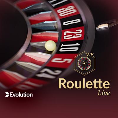 VIP Roulette live casino game